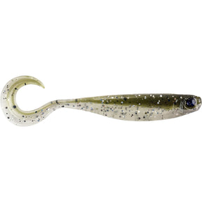 Mezashi Cross Curly Tail  3.5" Pack of 6 Lures  Lures Wychwood
